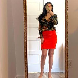 Cute H&M flowery blouse